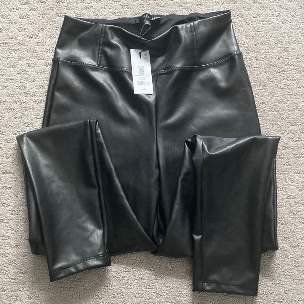 Dynamite Faux Leather Leggings